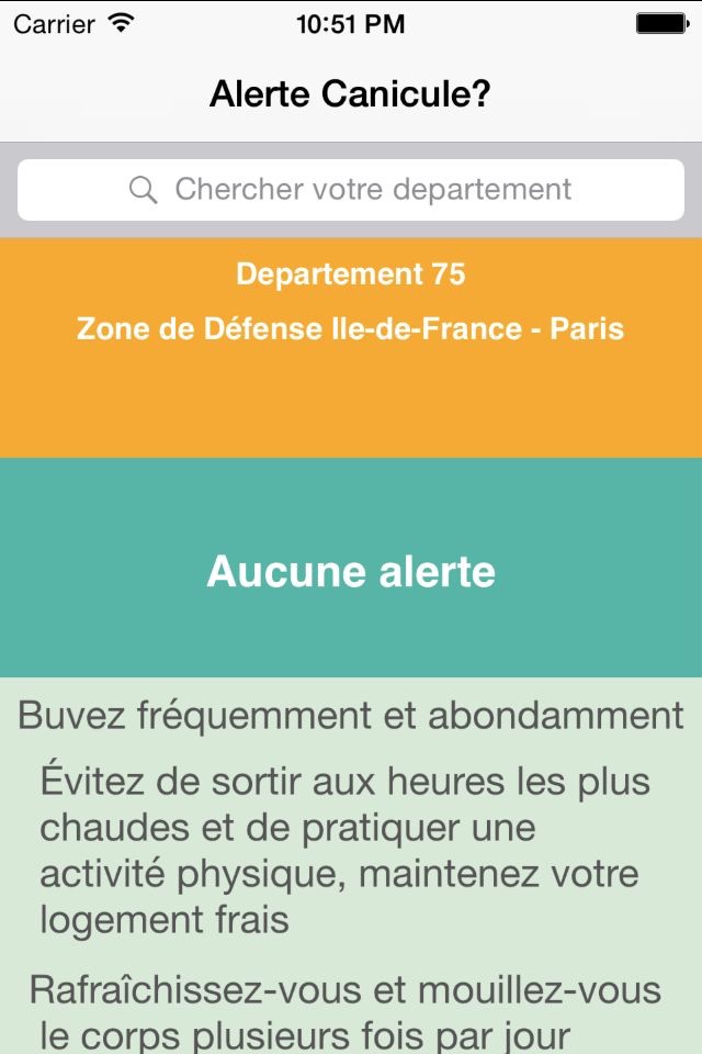 Alerte Canicule screenshot 2