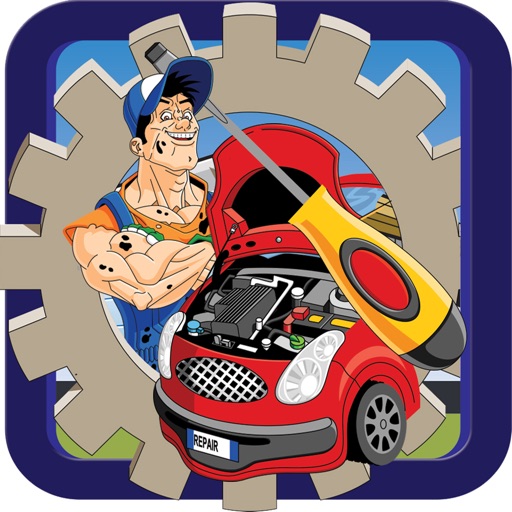 Engine Repair Shop – Fix the auto car engines in this crazy mechanic simulator game icon