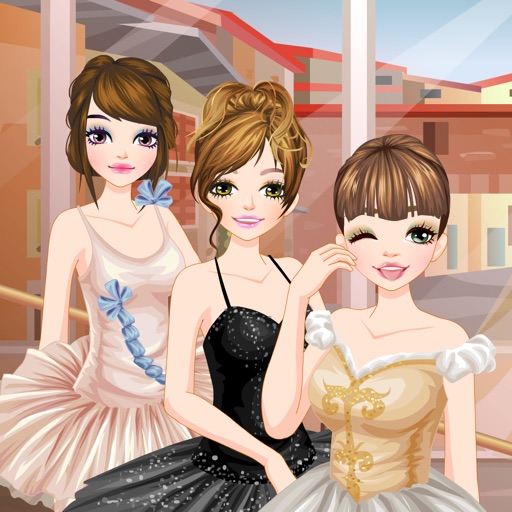 Ballerina Girls - Makeup game for girls who like to dress up beautiful  ballerina girls iOS App