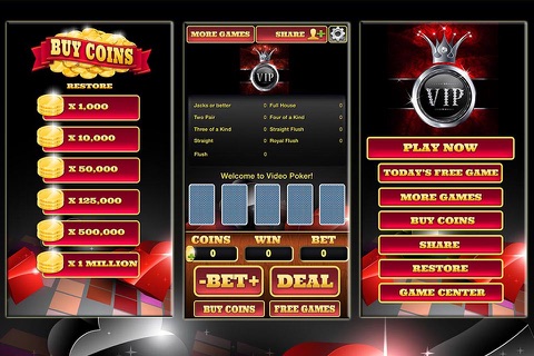 VIP Poker - Casino Video Poker for winners screenshot 3