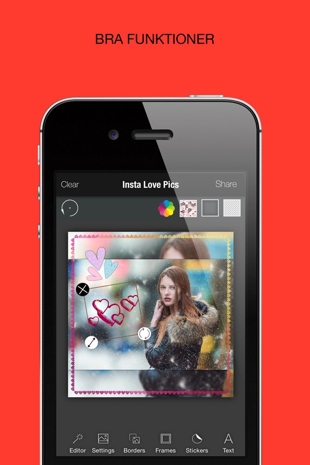 Insta Love Pics – Well designed frames & stickers for peace and joy. screenshot 3