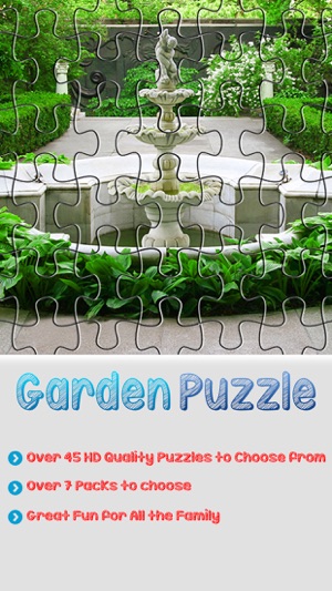 Jigsaw Garden Amazingly Puzzle - Flowers