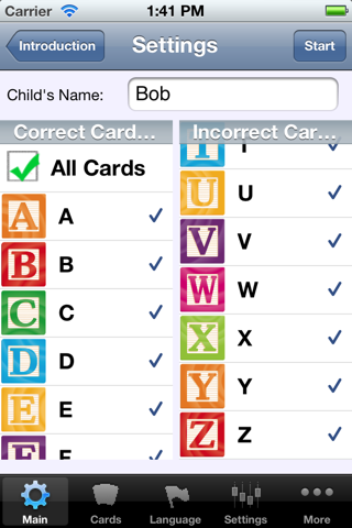 Autism/DTT Letters by drBrownsApps.com - Includes American Sign Language screenshot 2