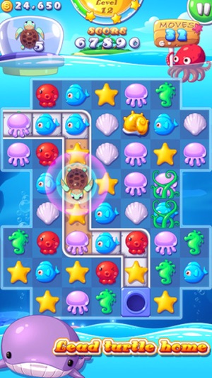 Ocean Joy - 3 match Mermaid splash puzzle game(圖5)-速報App