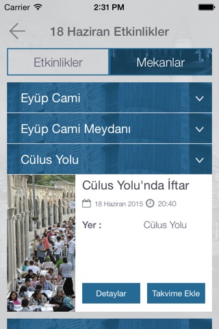 Eyüp'te Ramazan screenshot 2