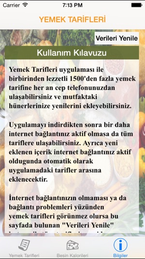 Yemek Tarifleri Pro - 1500 Yemek Tarifi ve Kalori, Vücut Kit(圖5)-速報App