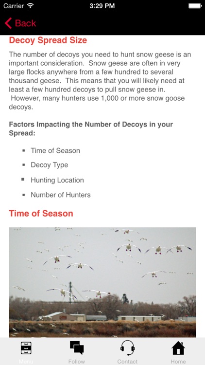 DecoyPro - Snow Goose Hunting Diagrams