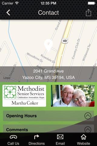 Martha Coker Green House Homes screenshot 2