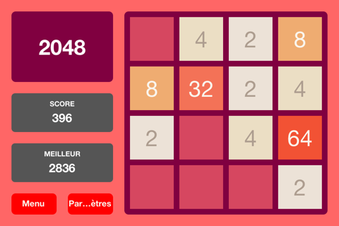 2048PlusX screenshot 2