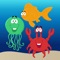 Icon Toddler Aquarium Puzzle Free: Fish sticker book