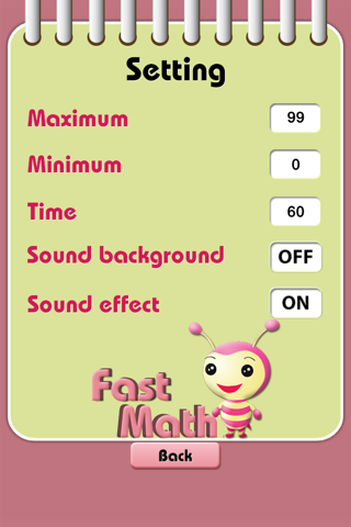 Education Game - Fast Math For Kids screenshot 2