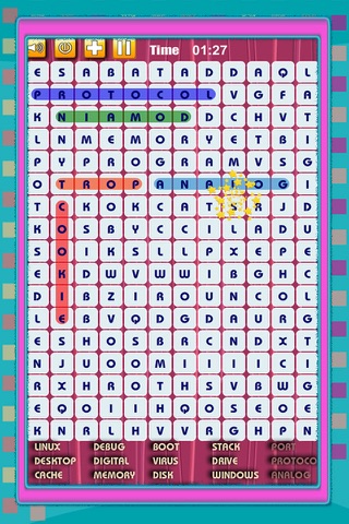 Word Search Computer screenshot 2