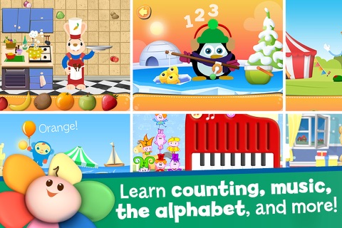 Play Time! Educational Games for Kids: Puzzles, Shapes, Music, and more! screenshot 2