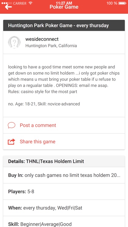 Poker Games Finder screenshot-4