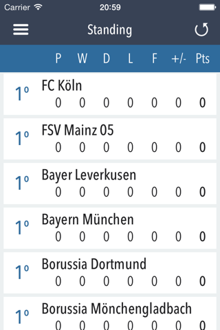 Predictor Football German screenshot 3