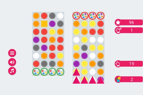 Flat Match 3 screenshot 2