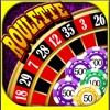 `` A Cheval Double Zero European Vegas Casino Roulette Wheel