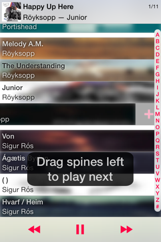 Spine - The Album Player screenshot 3