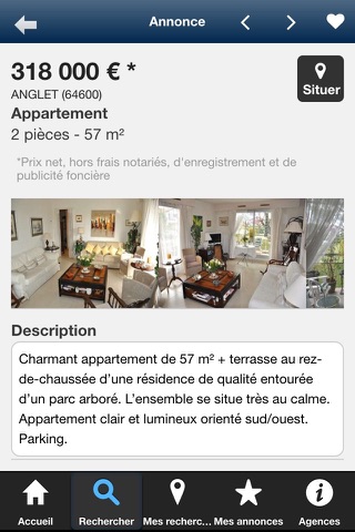 AGENCE IMMOBILIERE COTE BASQUE screenshot 4