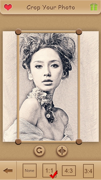 Sketch Guru Pro - Portrait Photo Editor to add pencil & cartoon effects, texts, stickers on pic screenshot-3