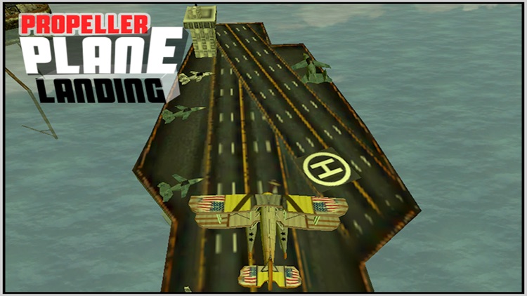 Propeller Plane Landing screenshot-3
