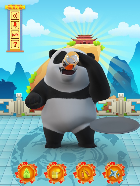 Talking Bruce the Panda for iPad screenshot-3