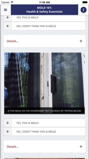 Mold 101: Health & Safety App(圖3)-速報App