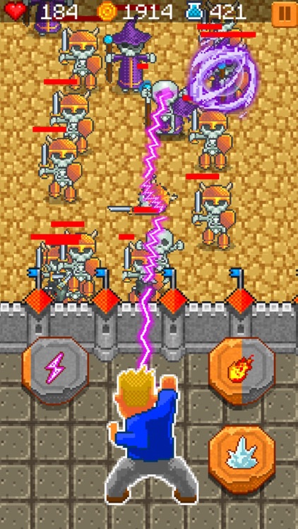 Wizard fireball defense screenshot-3