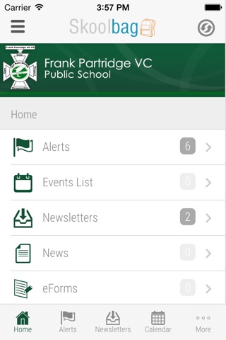 Frank Partridge V.C. Public School - Skoolbag screenshot 2
