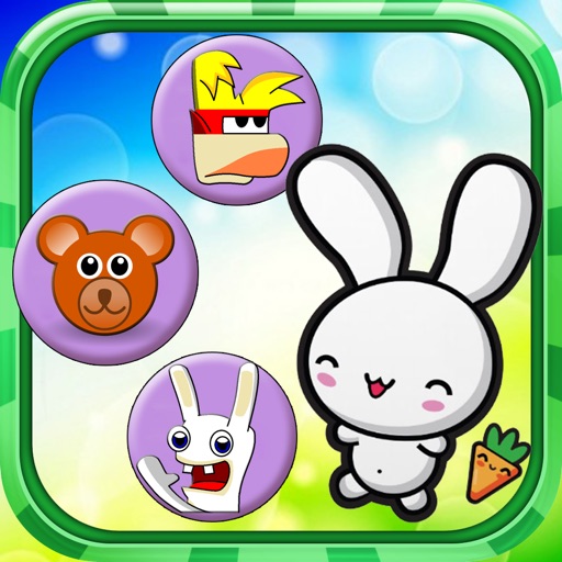 Card Game For Kids - RabbidsInvasion Version iOS App