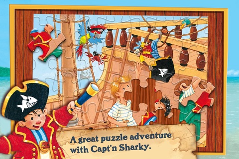 Puzzle fun with Capt'n Sharky screenshot 2