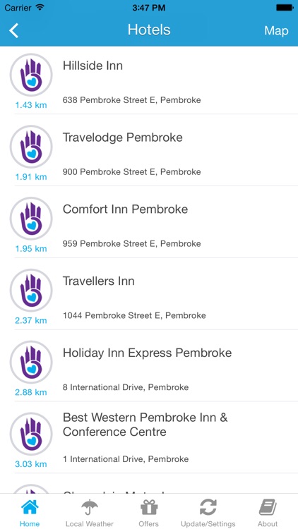 Pembroke App – Local Business & Travel Guide