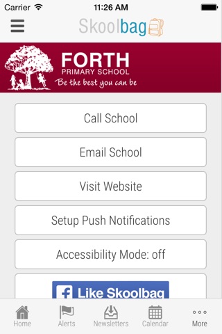 Forth Primary School - Skoolbag screenshot 4