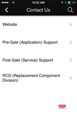 Bryant Ductless screenshot 3