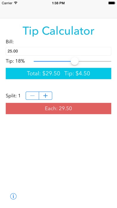 【图】Free Tip Calculator – Simple yet useful(截图1)