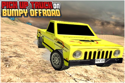 Pickup Truck On Bumpy Offroad screenshot 4