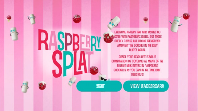 Fandangles Raspberry Splat