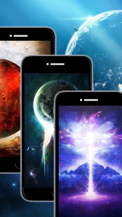 Galaxy Space Wallpapers & Backgrounds - Custom Home Screen Maker with HD Pictures of Astronomy & Planet screenshot-4
