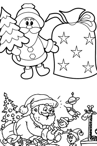 Christmas Coloring Pages - Cool Collection Of Christmas Pages screenshot 3