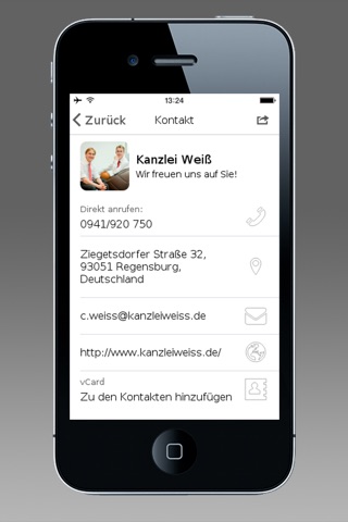 Kanzlei Weiß screenshot 4