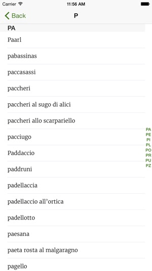 Italian Regional Cooking Dictionary(圖5)-速報App