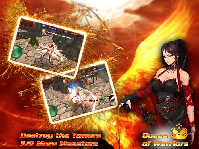 Queen Of Warriors Heroes 3D RPG