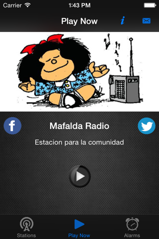 Mafalda Radio screenshot 3
