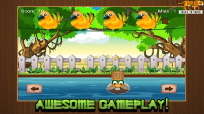 How to cancel & delete Bird In Basket - Fun Cute Chick Attack from iphone & ipad 1