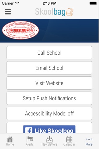 Elizabeth Macarthur High School - Skoolbag screenshot 4