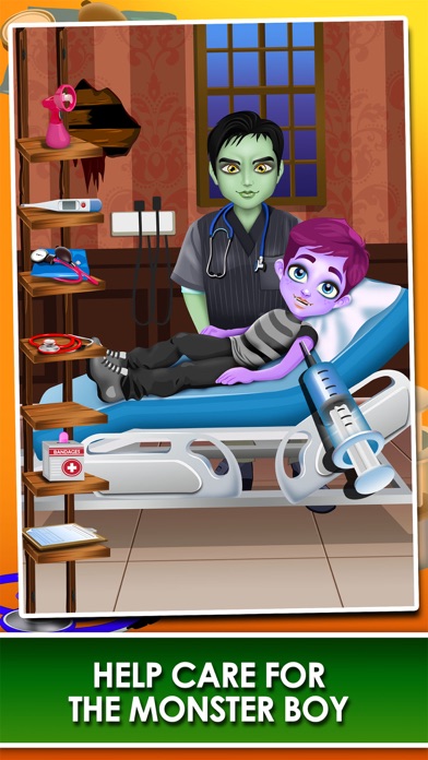 download Monster Mommy's Newborn Baby Doctor - my new girl salon & pregnancy make-up games for kids 2 apps 1