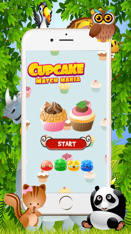 Cupcake cookie match mania