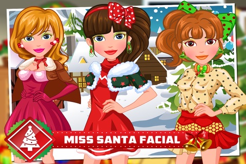 Facial Miss Santa - Makeover,Makeup,Dressup Games screenshot 4