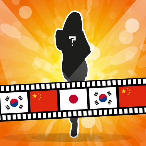 Guess fan for Asian Actress - Quiz Fan Game Free iOS App