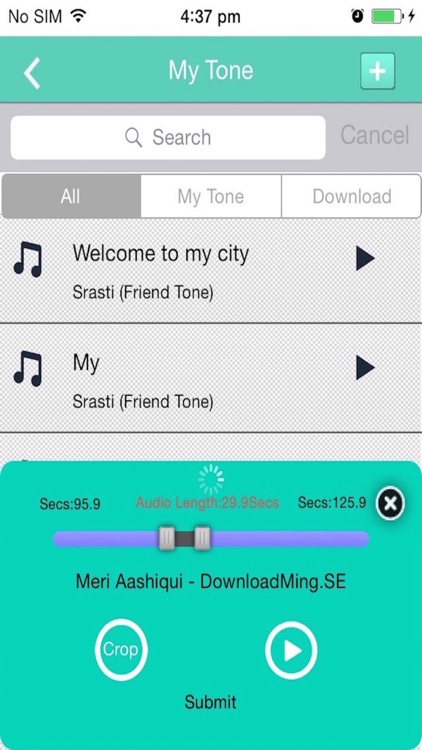 MyCityMyTone screenshot-3